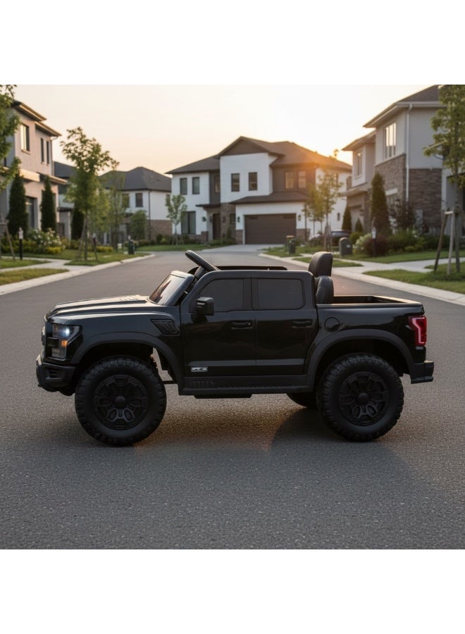 Electric Four-Wheel Drive Ride-On Car for Kids with Innovative Rocking Function and Front & Rear LED Lights - Dual Powerful Motors and Complete Entertainment System with Bluetooth and Parental Remote Control - Image 2